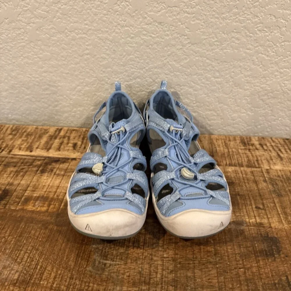 Keen Womens Whisper Closed Toed Sports Sandal Size 6 Blue Gray Hiking